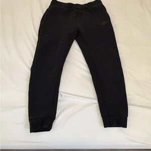 Nike Black Sweatshirt with Red Logo Patch